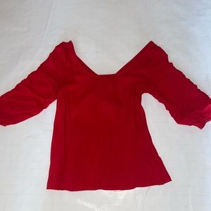 LA hearts long sleeve blouse